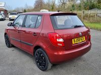 Used Skoda Fabia 2008 Red Hatchback