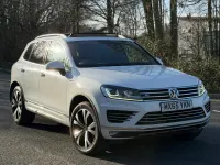 Used VW Touareg R-line 2015 White SUV