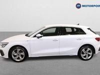 Used Audi A3 e-tron S-Line 2023 White Hatchback