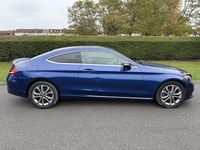 Used Mercedes C200 184 HP (135 kW) 2017 Blue Coupe