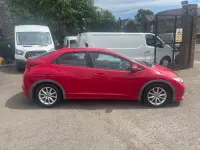 Used Honda Civic SE 2012 Red Hatchback