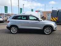 Used Skoda Karoq SE L 110 HP (80 kW) 2021 Brilliant silver metallic SUV