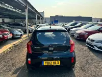 Used Kia Picanto 68 HP (50 kW) 2012 Black Hatchback
