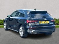 Used Audi A3 S-Line 147 HP (108 kW) 2023 Black Sedan