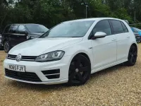 Used VW Golf VII R 2015 White Hatchback