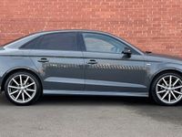 Used Audi A3 Black Edition 150 HP (110 kW) 2017 Grey Sedan