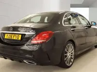 Used Mercedes C300 AMG Line Premium 2015 Black Sedan