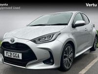 Used Toyota Yaris Hybrid 116 HP (85 kW) 2021 Silver Hatchback