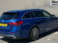 Used Mercedes C220 AMG Line Premium 200 HP (147 kW) 2023 Blue