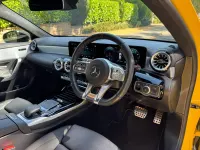 Used Mercedes A35 AMG Premium 2021 Yellow Hatchback
