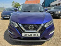 Used Nissan Qashqai N-Connecta 115 HP (84 kW) 2018 Blue SUV