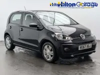 Begagnad VW up! Highline 75 HK (55 kW) 2018 Svart Halvkombi
