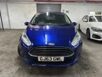 Used Ford Fiesta Titanium 125 HP (91 kW) 2013 Blue Hatchback