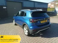 Used VW T-Cross SEL 2022 Blue SUV