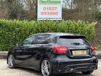 Used Mercedes A200 AMG line 136 HP (100 kW) 2017 Black Hatchback