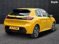 Used Peugeot 208 Allure Premium 102 HP (75 kW) 2021 Yellow Hatchback