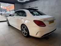 Used Mercedes C250 AMG Line Premium Plus 2016 White Sedan