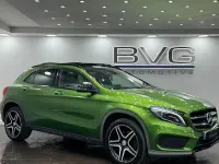 Used Mercedes GLA220 AMG line 177 HP (130 kW) 2016 Green SUV