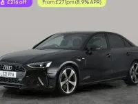 Usado Audi A4 Black Edition 150 CV (110 kW) 2021 Negro Berlina