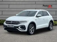 Used VW T-Roc R-line 187 HP (137 kW) 2023 White SUV