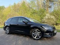 Begagnad Seat Leon FR 180 HK (132 kW) 2016 Svart Kombi