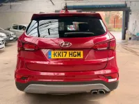 Usado Hyundai Santa Fe Premium 200 CV (147 kW) 2017 Rojo SUV