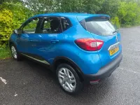 Used Renault Captur Dynamique 90 HP (66 kW) 2016 Blue SUV
