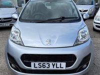 Second-hand Peugeot 107 Active 68 CP (50 kW) 2014 Argintiu Hatchback