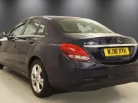Used Mercedes C200 Executive 184 HP (135 kW) 2018 Blue Sedan