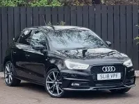 Used Audi A1 Black Edition 125 HP (91 kW) 2018 Black Hatchback