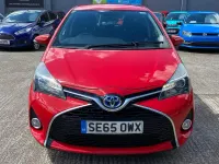 Used Toyota Yaris Design 101 HP (74 kW) 2016 Red Hatchback