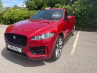 Used Jaguar F-Pace R-Sport 240 HP (176 kW) 2018 Red SUV