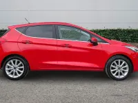Used Ford Fiesta Titanium 2017 Red Hatchback