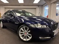 Used Jaguar XF Portfolio 180 HP (132 kW) 2015 Blue Sedan