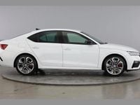 Used Skoda Octavia vRS 245 HP (180 kW) 2023 Moon white metallic Hatchback