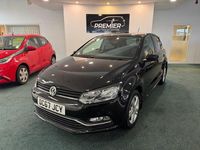 Used VW Polo Edition 90 HP (66 kW) 2017 Black Hatchback