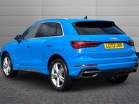 Used Audi Q3 S-Line 150 HP (110 kW) 2022 Turbo blue SUV