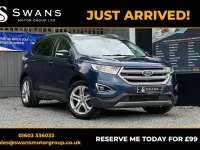 Used Ford Edge Titanium 210 HP (154 kW) 2017 Blue SUV
