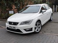 Used Seat Leon FR 2014 White Estate