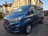 Used Ford Transit Custom Limited 130 HP (95 kW) 2023 Blue Van