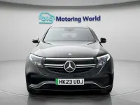 Used Mercedes EQC400 AMG line 300 kW (408 HP) 2022 Black SUV