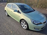 Used Vauxhall Astra SRi 115 HP (84 kW) 2011 Green Hatchback