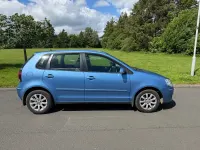 Used VW Polo SE 80 HP (58 kW) 2007 Blue Hatchback