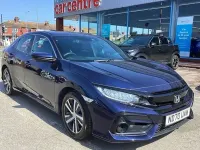 Used Honda Civic SE 126 HP (92 kW) 2021 Blue Hatchback