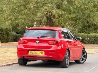 Used BMW 118 Sport Line 2015 Red Hatchback