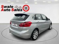 Used BMW 218 Luxury Line 150 HP (110 kW) 2016 Silver Hatchback