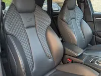 Begagnad Audi S3 Sportback Black Edition 310 HK (228 kW) 2018 Blå Halvkombi