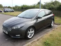 Used Ford Focus Zetec 125 HP (91 kW) 2017 Grey Hatchback