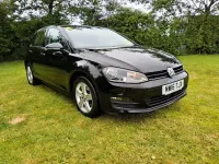Used VW Golf VII Edition 110 HP (80 kW) 2016 Black Hatchback