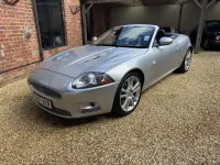 Used Jaguar XKR Supercharged 420 HP (308 kW) 2007 Silver Cabriolet